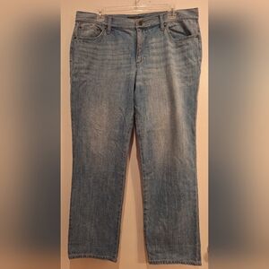 Lauren Ralph Lauren LRL Women's Jeans, Size 12, Blue, light wash, boyfriend fit‎